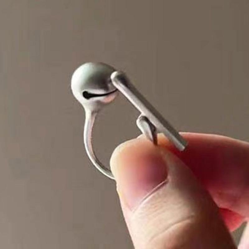 Adjustable Muyu Rings In Elegant Designs Unisex Fashion Alloy Jewelry Accessory for Any Occasions Daily Casual Use