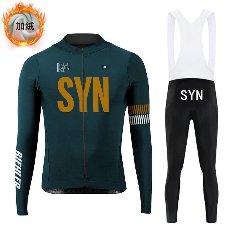 2026 Winter Long Sleeve Suit Fleece Cycling Suit Bicycle Men and Women Warm and Cold-proof Road Bike Outside Cycling