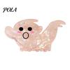 Shimmer Hair Gripper Halloween Claw, Cute Ghost Gripper, Firm Grip Clip with Medium Long for Hair, Comfortable Stylish Accessories Women Girls