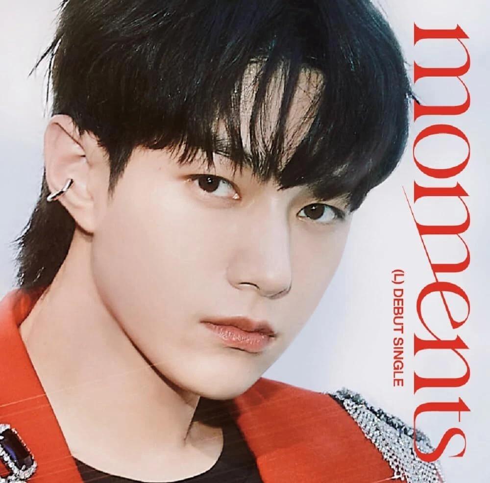 

L КИМ МЁНСУ INFINITE Японский сольный дебютный сингл moments SEALED CD STANDARD ver.