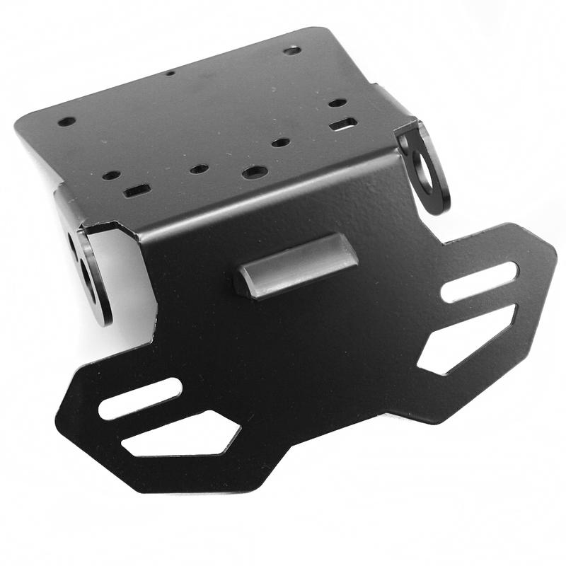 For HONDA MSX125 GROM125 21-25 License Bracket Registration Plate Holder Rear Fender Eliminator Short Tail 2025 2024 2023 2022