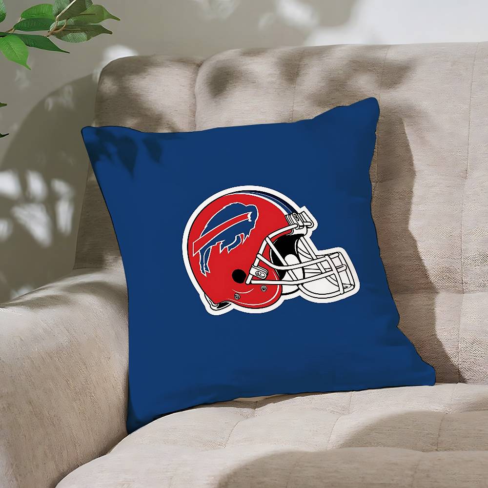 B-BuffaloS Bills-S Cool Pillow Case Throw Pillow Cover Nordic Vintage Style Cushion Covers Home Living Room Sofa Couch Seat