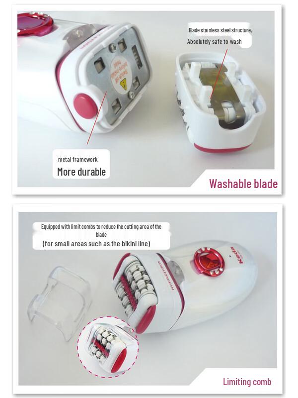 Zhaoran Full-Body Washable Epilator