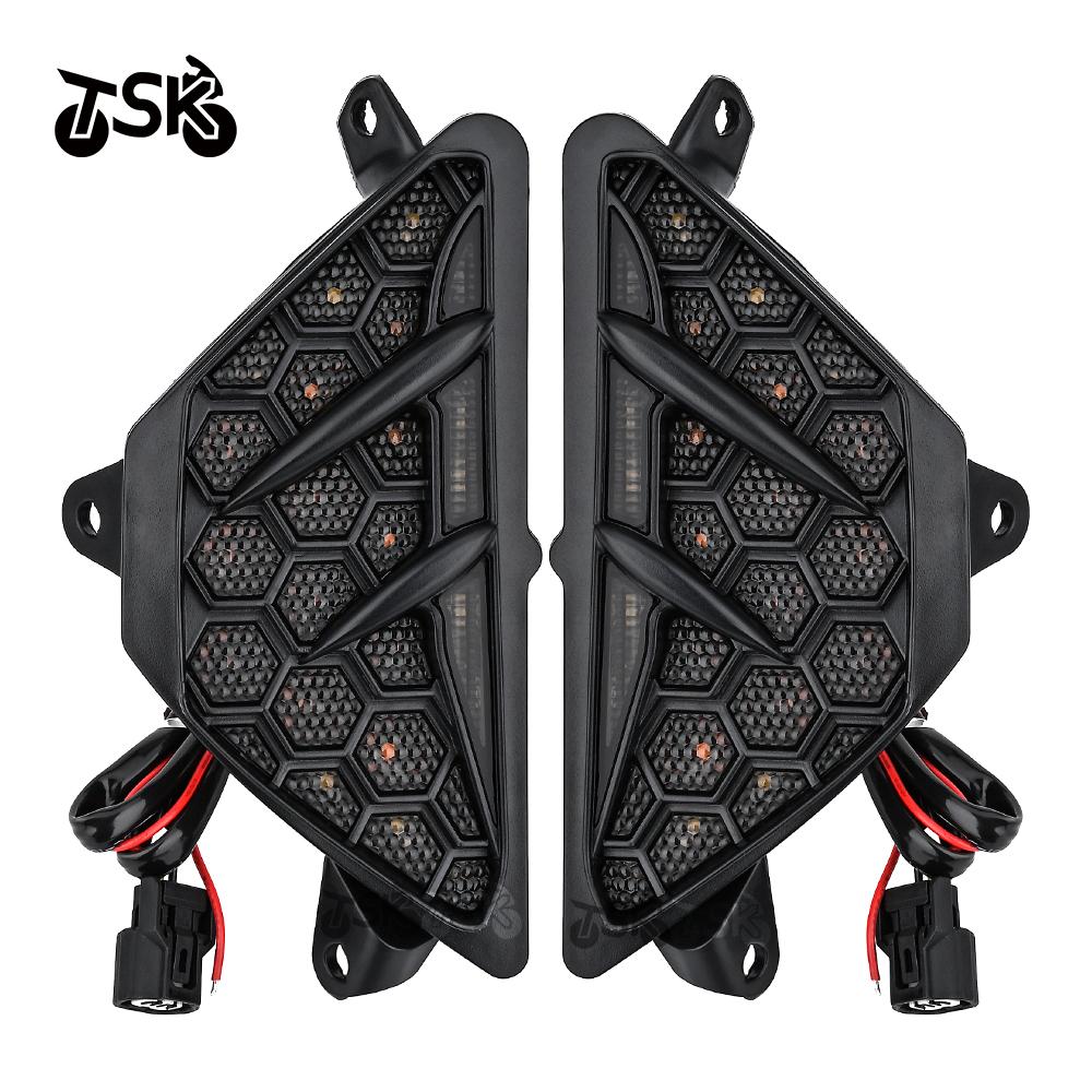 Front LED Turn Signals Light for Kawasaki Ninja ZX-4R ZX-4RR Ninja650 Ninja 650 ZX4R ZX4RR 2023 2024 Turning Lamp