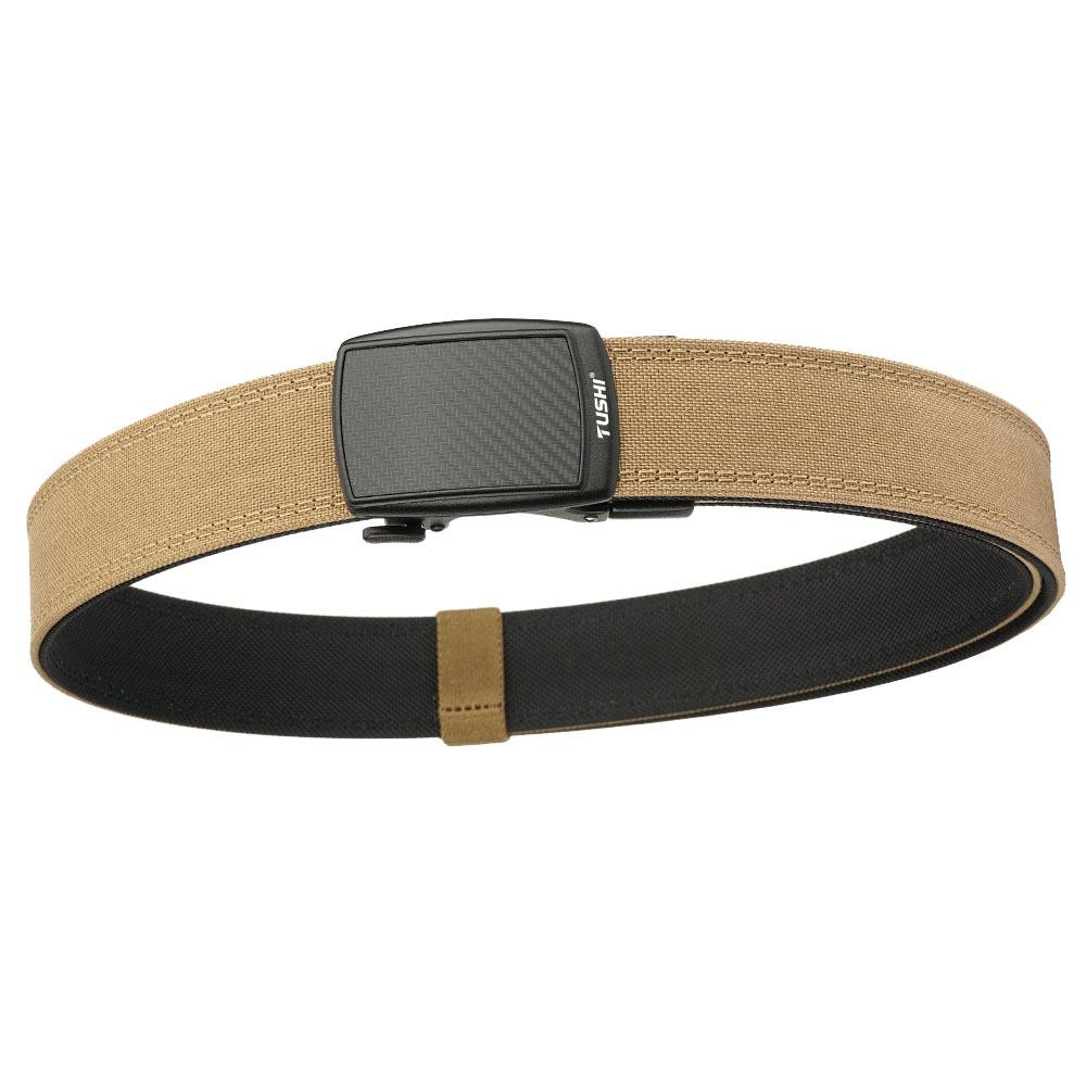 

3.8 Double-layer Thick Belt CS Outdoor Multifunctional Automatic Buckle Upgraded Version Hanging Nylon 120cm темно-коричневого