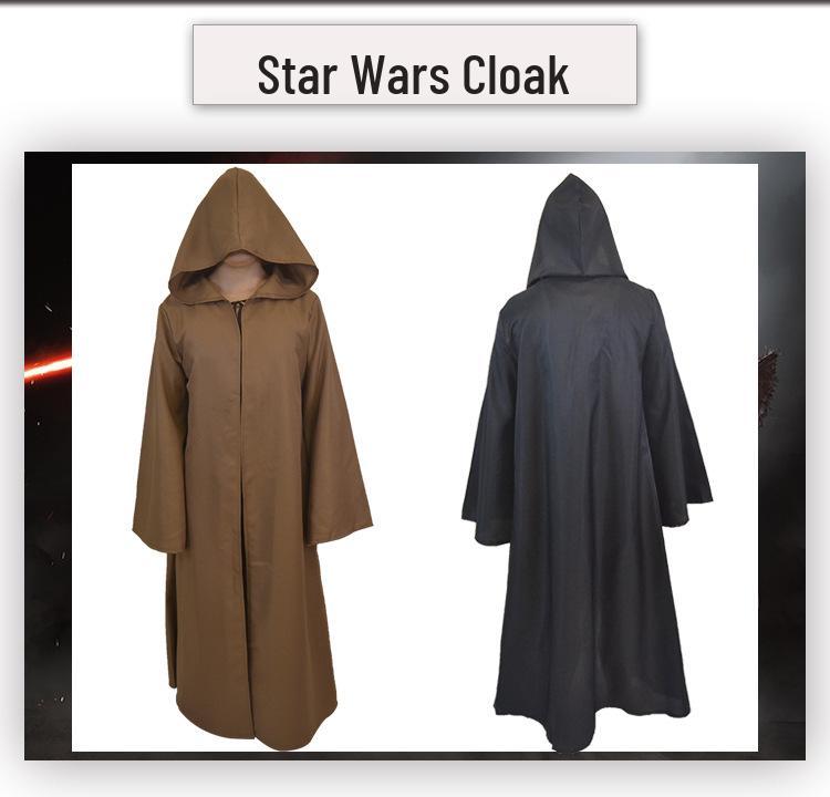 Anakin Jedi Cape Cloak Cosplay Costume Set - In Stock