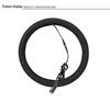 Risheng Soft Suede Moisture-Absorbing Breathable Steering Wheel Cover with Universal Electric Heating for All Seasons