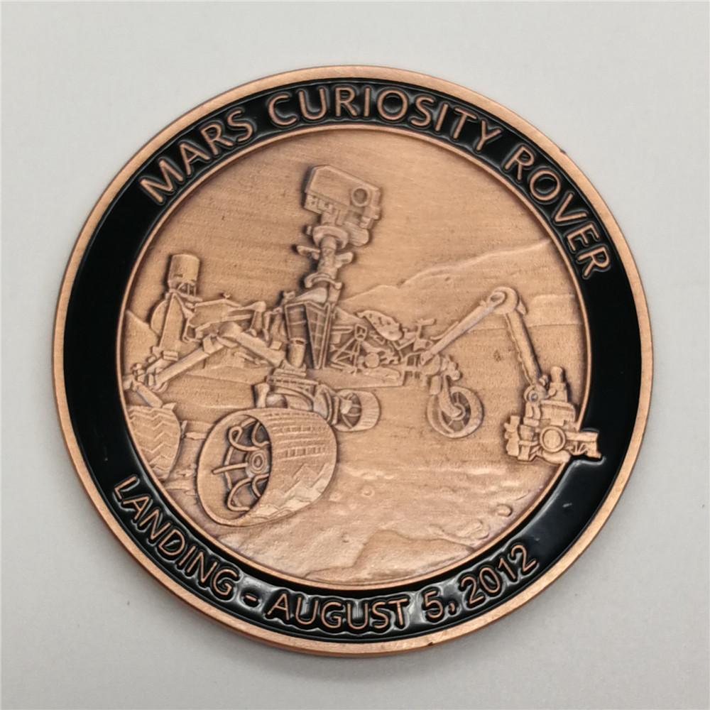 Памятный значок марсохода, Памятный значок марсохода Curiosity, украшения, предметы коллекционирования, рождественский подарок, наполнители для чулка