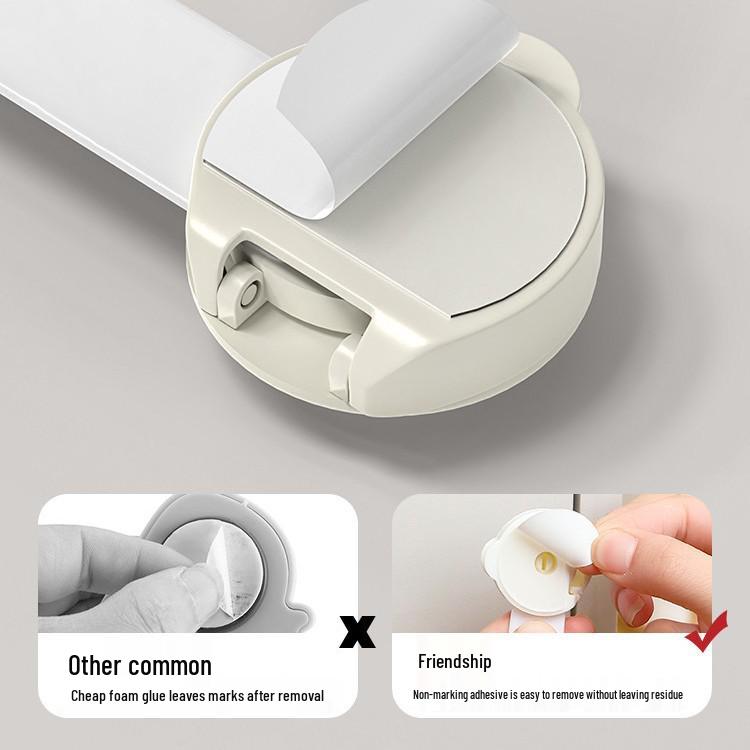 Blokada bezpieczeństwa dla dzieci do szuflad i drzwi przesuwnych - Ochrona przed przytrzaśnięciem i otwarciem