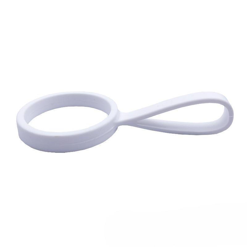 Universal Silicone Water Bottle Buckle Handle for Sports and Outdoor Activities - Portable and Durable Beverage Bottle Holder