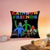 Beliebte RRainbow Friendsed Kissenbezug Premium Hautfreundlicher Kissenbezug Vielseitig für Zuhause Büro Reisen
