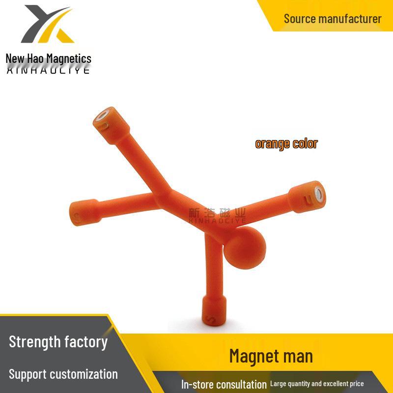 Colorful Magnetic Climbing Man Toy for Refrigerator and Wall