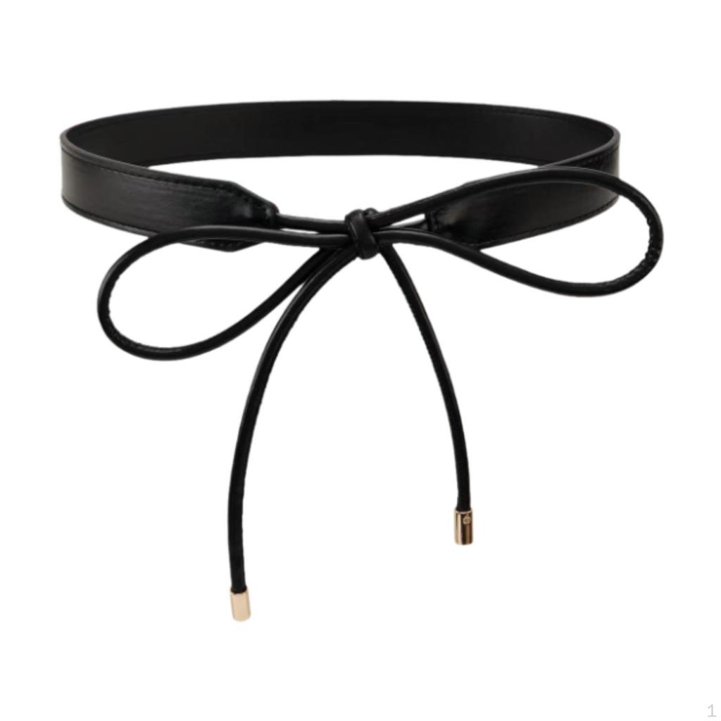 Leather Waist Belt for Women's Coat Blouse