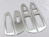 BRIGHTZ Mirror Stainless Steel Window Switch Covers for the 7 Series F02 760 Ultra-High (740Li, 750Li, 760Li, 740, 750, V12, Bi-Turbo) [WIN-SWI-010]