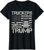 Truckers For Trump 2020 Election Political Vintage Ladies' Crewneck T-Shirt Unisex T-Shirt