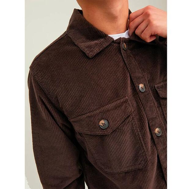Jack & Jones Ollie Corduroy Woodside overshirt
