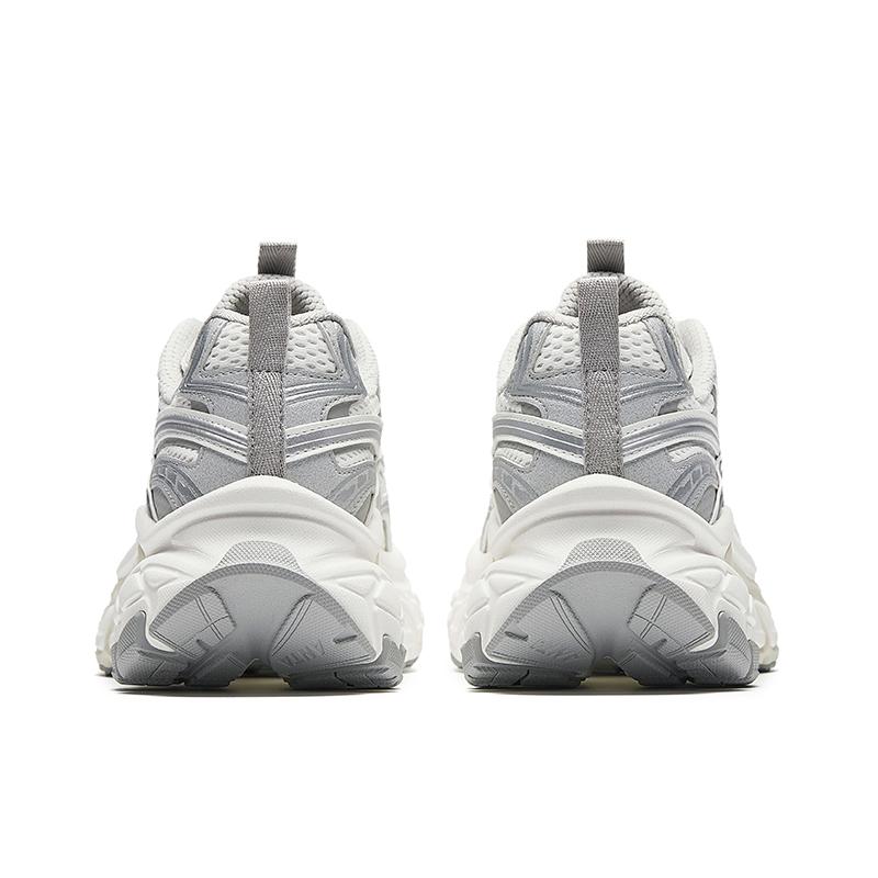 Anta Fashionable Comfortable Shock Absorbing Height Increasing Wear Resistant Low Top Dad Shoes Women Sneakers 122618899-2