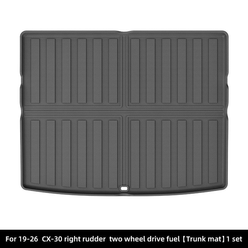 TPE All-Weather Floor Mats & Trunk Liner for 2019-2025 Mazda3/CX-30
