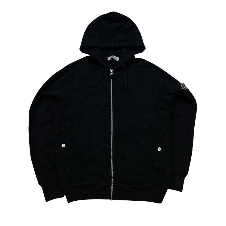 

Толстовка Stone Island Garment Dyed, черные топы унисекс 801563160-V0029