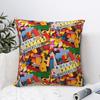 Building Blocks Build A Better World Pillow Cases Cushion Covers Funny Zippered Decorative Pillowcase for Bed 4545cm