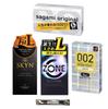 Kondom Okamoto Zero Two L SKYN Large Sagami Original L Kondom ZONE Large L størrelse Sett med 4 kondomer Leveres med stiftlotion Prevensjonskondom 0.02 (6