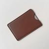 Ultra-Thin RFID Card Holder RFID Blocking PU Leather Credit Card Sleeve Soft Lining Anti-Demagnetization Leather Card Sleeve