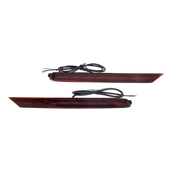 LED Rear Bumper Fog Lights for 2022 Toyota Land Cruiser LC300 - 1 Pair None