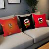 Fashion P-Pringles L-LLC Lucky Dragon Pillow Cover Sofa Cushion Cover Home Room Decoration Children Gift