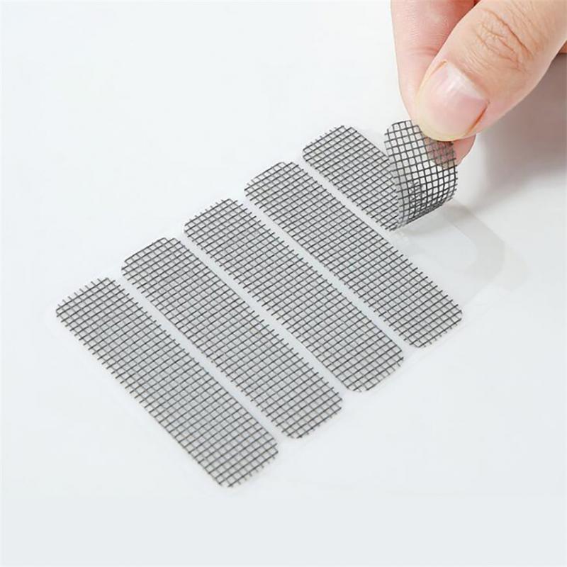 Window Net Anti-mosquito Mesh Sticky Wires Patch Repair Tape Summer Screen Window Door Mosquito Netting Patch Repair Broken Hole