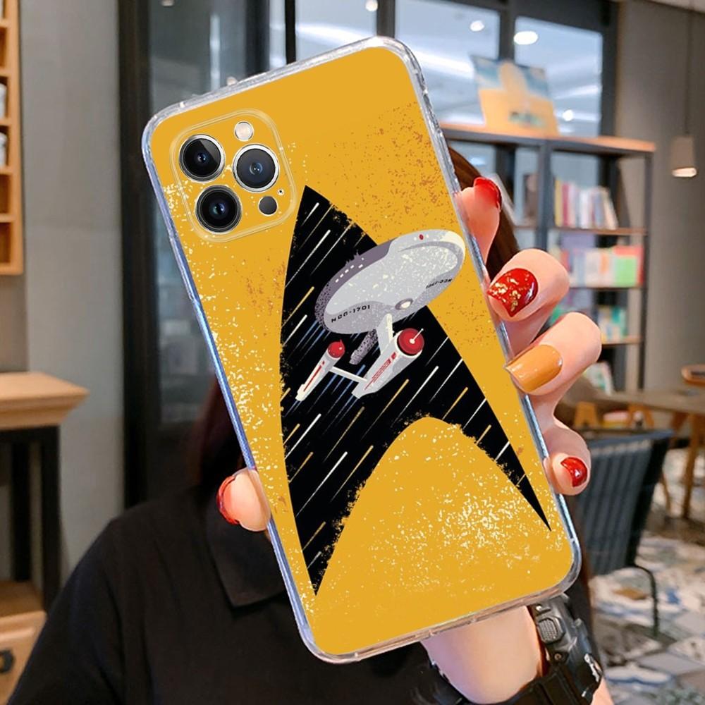 S-Stars T-Trek Phone Case For iPhone 15 14 11 12 13 Mini Pro XS Max Cover 6 7 8 Plus X XR SE 2020 Funda Shell