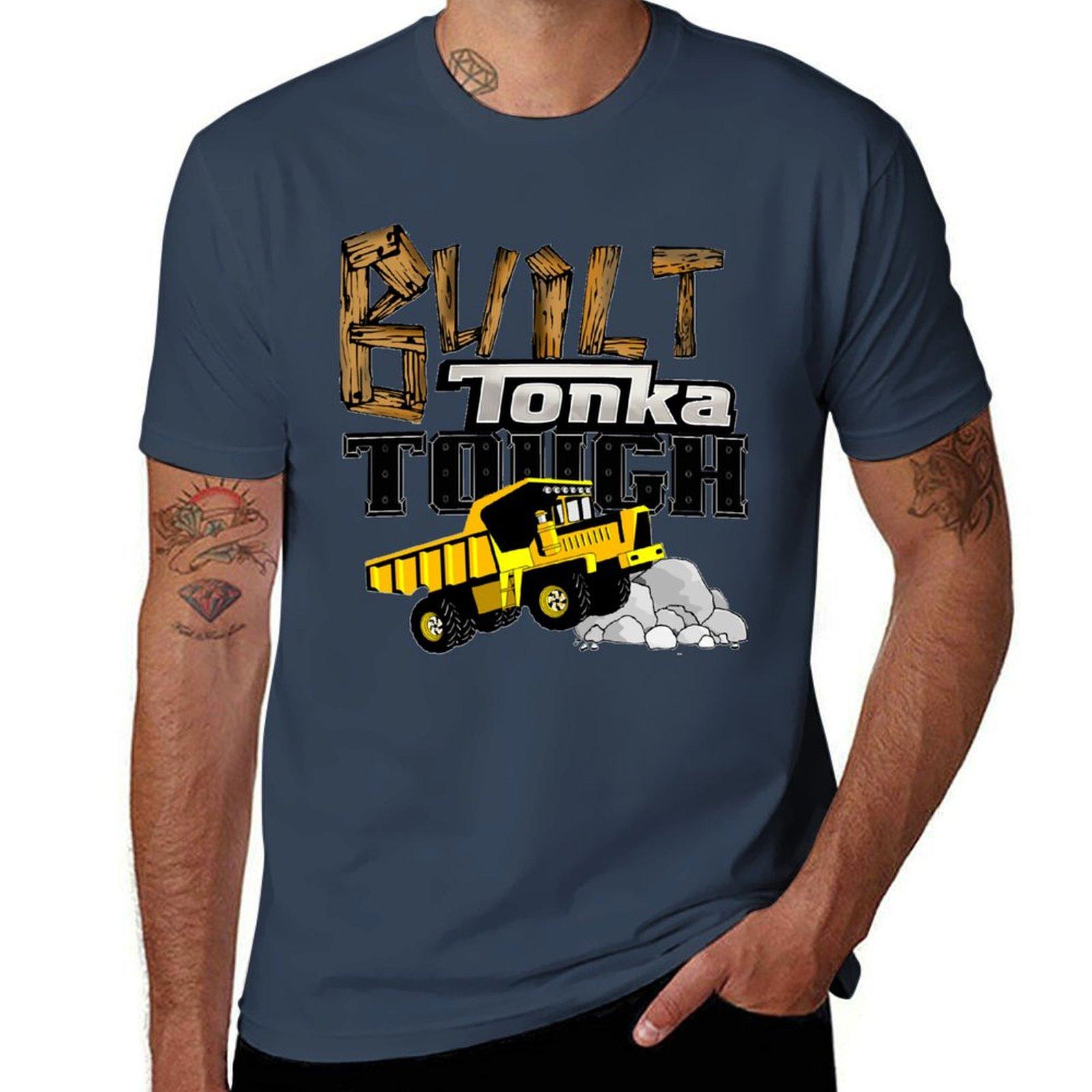 Built Tonka Tough Classic Tshirt Fashion Simple Casual Tee Shirt S
