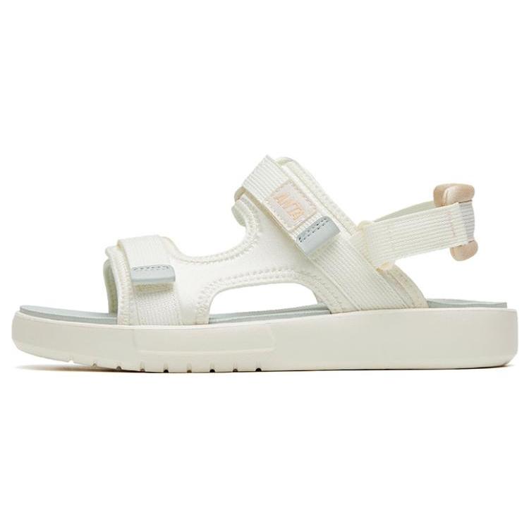 New Anta Life Collection Beach Sandals Women's White 122338505-3