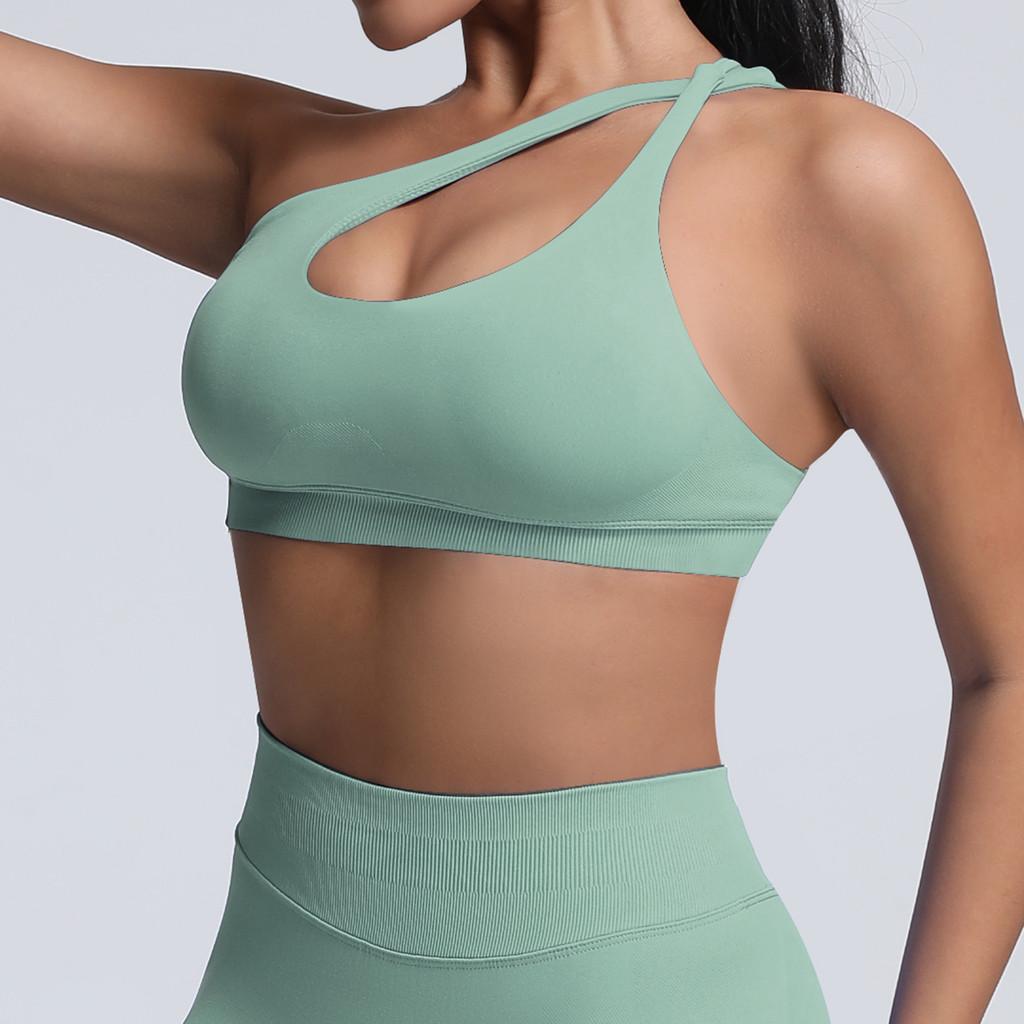 Seamless Nylon Sports Bra With High Elastic Quickdry Fabric For Yoga And Running For Active Women