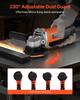 Angle Grinder, 114.3mm Electric Grinder Power Tool, 4.5Amps 12000RPM High-Speed Corded Angle Grinders with Adjustable Dust Guard for Metal Grinding,
