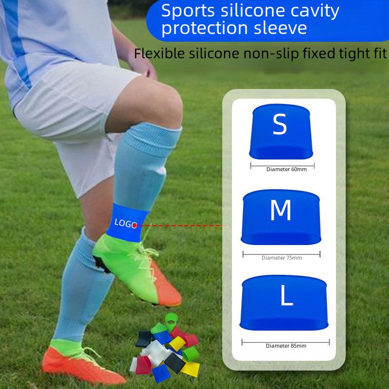 Silikon leggbeskyttere og anti-skli treningssokker - Unisex sportstilbehør