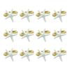Starfish Napkin Rings White Sea Star Napkin Holders Coastal Style Napkin Rings for Beach Theme Party Dinner Party Wedding Table Decor