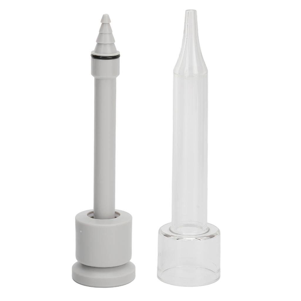 Seringă Amprente Urechi Profesională 0,1 in Diametru Injector Preciziu Gri pentru Amprente Urechi pentru Auz