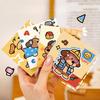 20Pcs Cartoon Dachshund Puppy Sticky Notes Students Can Tear Message Memo Notes Cartoon High-Looking Stationery Student Gift