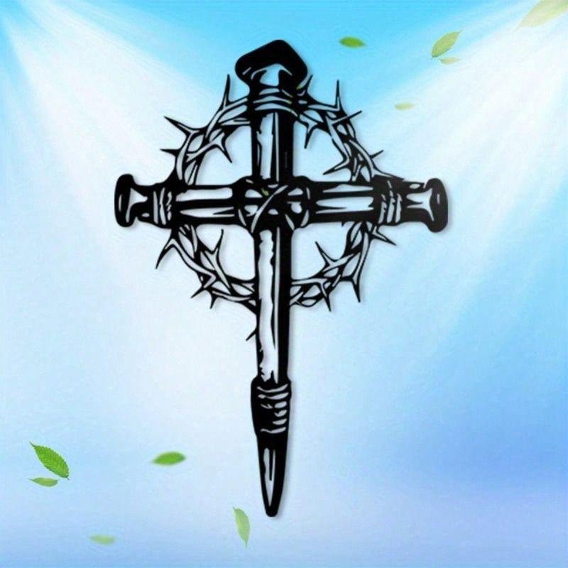 Metal Penguin Wall Art Geometric Vintage Decor Living Room