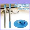 Stainless Steel Spin Mop With Extending Handle For Home Cleaning And Floor Polishing