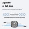 60W Cable Card Box Universal Retractable Charging Cable Adapters Portable Storage Box With SIM Tools Card Storage Slot