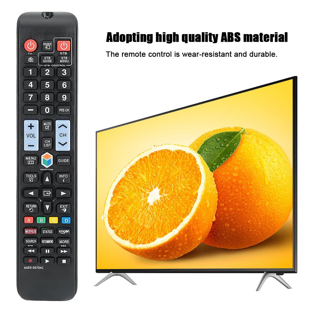 2PCS Multi Function Large Buttons TV Remote Control for Samsung A59 00784C Television