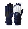 Unisex Winter Split-Finger Ski Gloves: Fleece-Lined, Touchscreen Compatible, Ideal for Cycling and Outdoor Activities