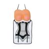 Humorous Apron Woman In Sexy Lingerie Funny Funny