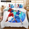 Set Copripiumino Sportivo Tecniche di Difesa Taekwondo Pratica Sportiva Biancheria da Letto Aikido Karate Judo Queen King Copripiumino in Poliestere