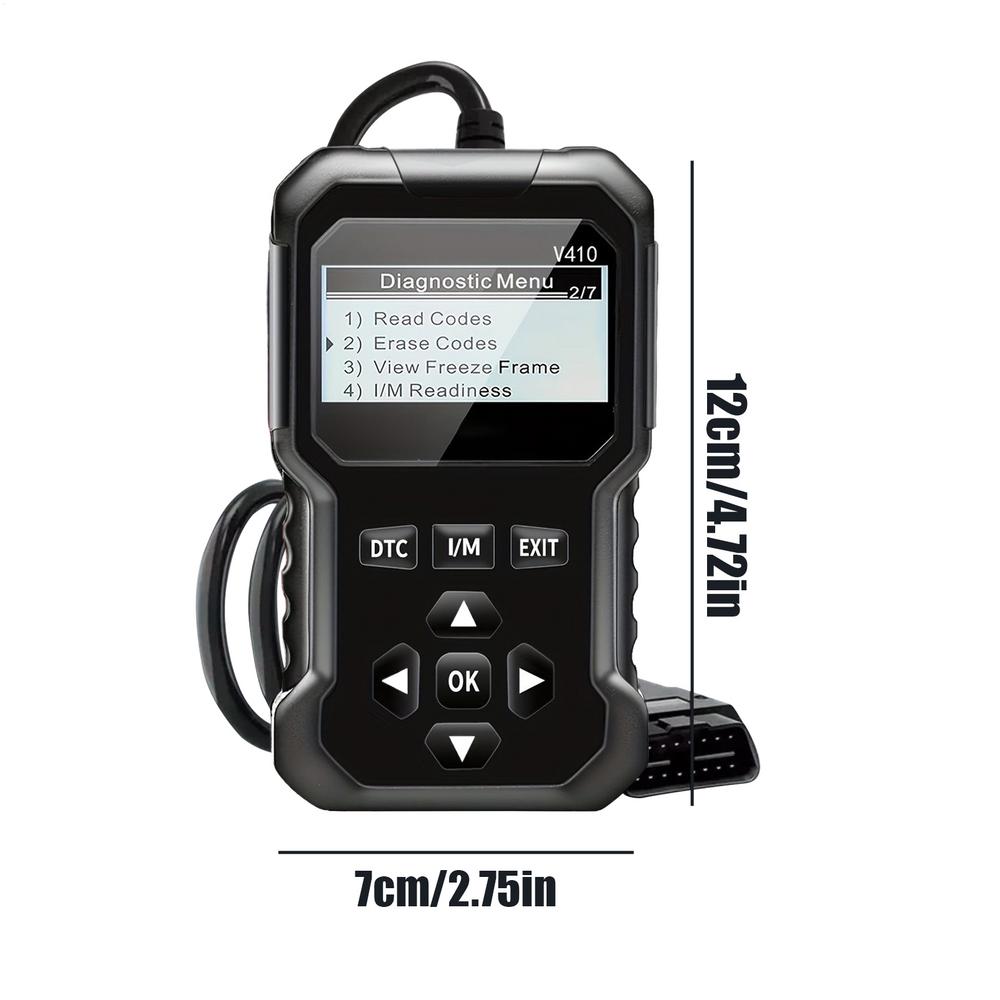 Car Obd2 Scanner Diagnostic Tool Car Diagnostic Scanner 12-language Vehicle Code Check Analyzer Vehicle Fault Detector