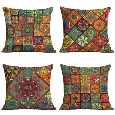 Retro Ethnic Style Pillowcase Bohemian Cushion Pillowcase B&B Hotel Decoration
