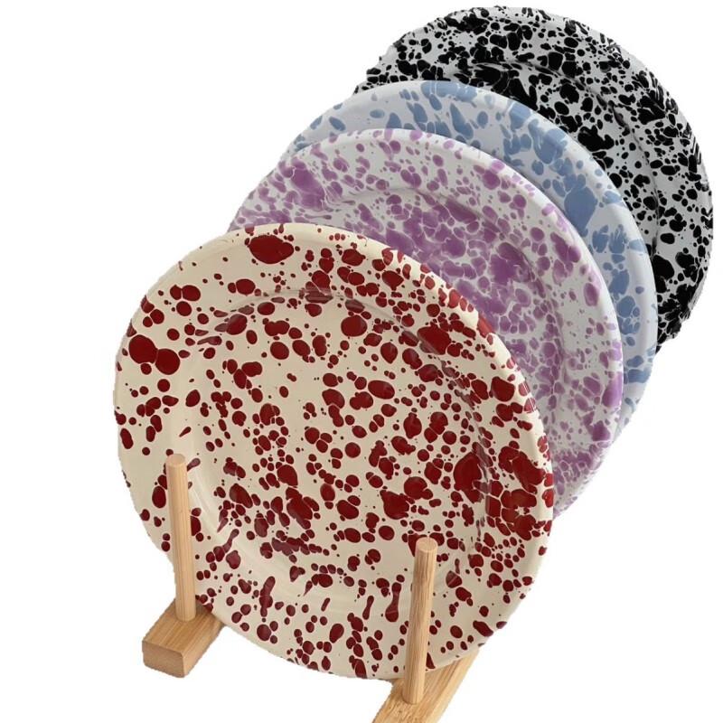 Shangqi Retro Enamel Breakfast Tableware