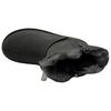 UGG Short Snow Boots Women's Charcoal Gray 1118853-CHRC