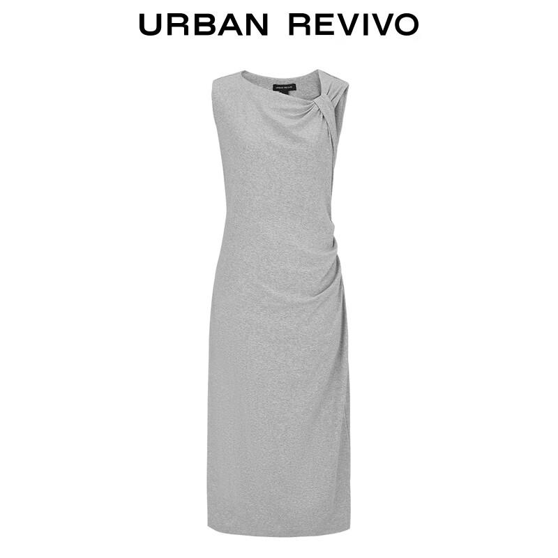 UR Women's Pleated Slim Sleeveless Dress